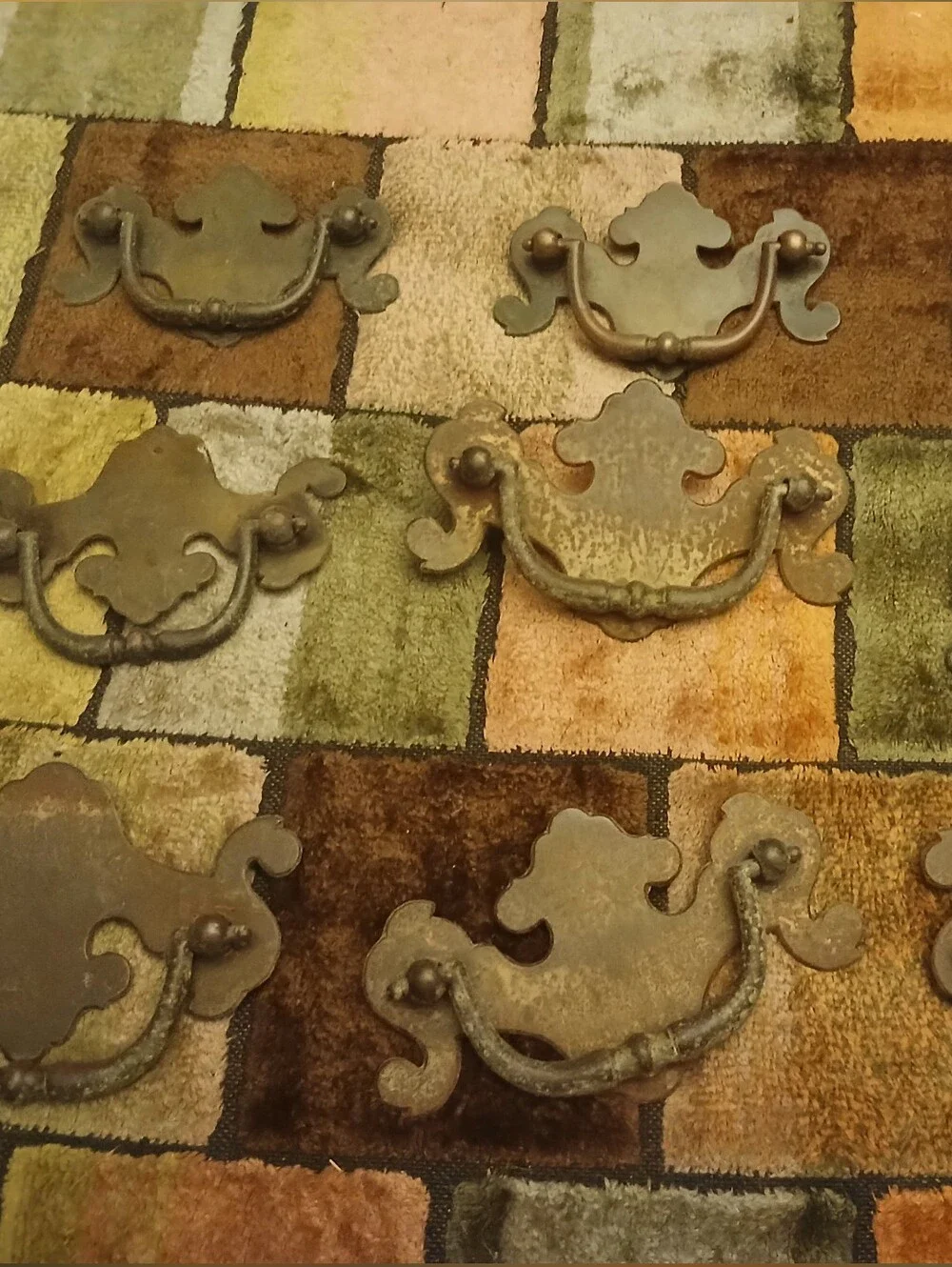 Antique-Style Brass Drawer Pulls